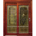 Раздвижная дверь из деревянного стекла